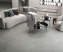Plain Cement Light-Grey Matt Спеченный камень 120*270/0.6