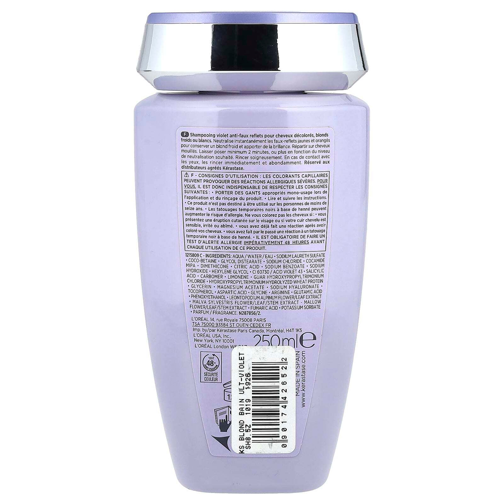 Kerastase, Bain Ultra-Violet Purple, шампунь, 250 мл (8,5 жидк. унц.)