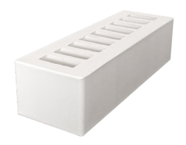 Кирпич 0.7 НФ Белый Гладкий