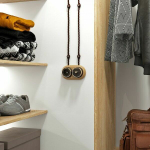 Переключатель / выключатель одноклавишный Vintage (мокко матовый/хром)