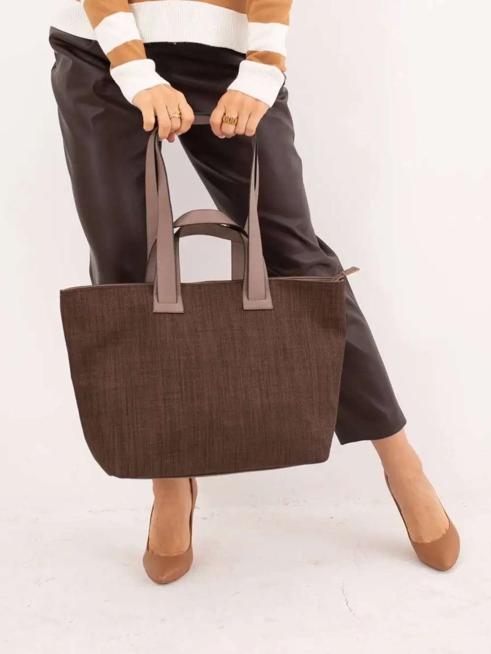 сумка большая через плечо шоппер