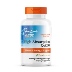 High Absorption CoQ10 60 мягких капсул Doctors Best