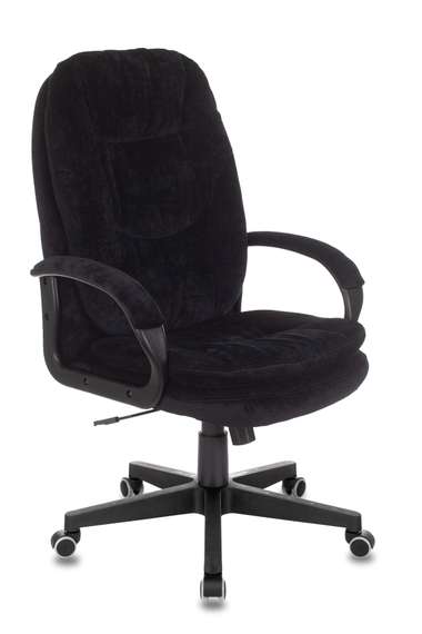 Кресло руководителя Бюрократ CH-868N Fabric черный Light-20 крестов. пластик