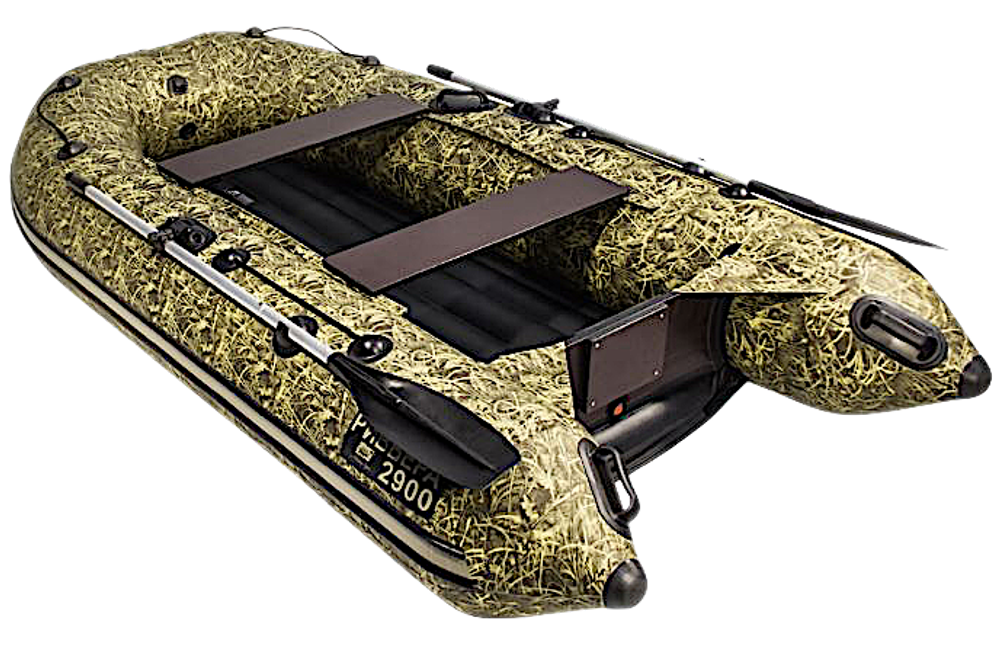 Лодка ПВХ Мастер Лодок Ривьера Компакт 2900НДНД КМФ -