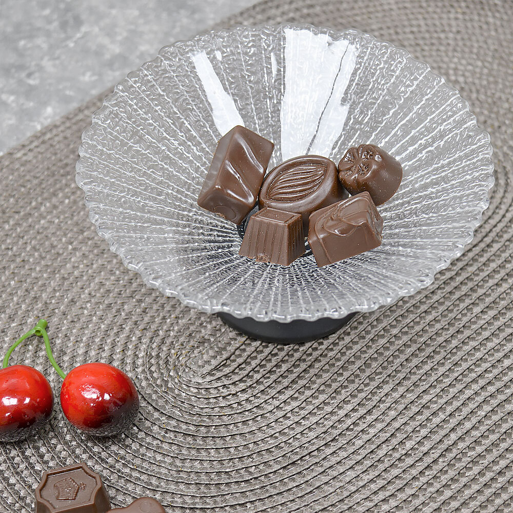 Конфетница 15см на ножке, 200-110