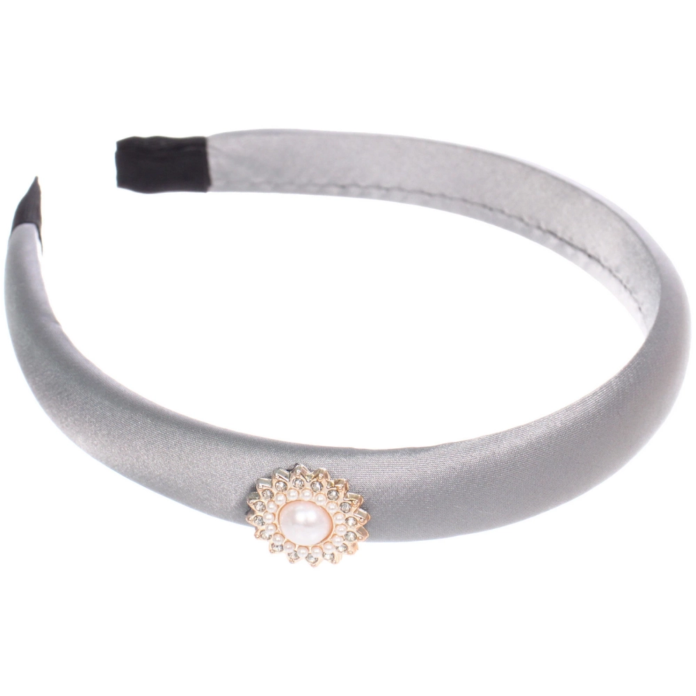 Ободок для волос «МАРЦИПАН», эдем, ширина 2см, микс 6 цветов ( в пакете с подвесом)