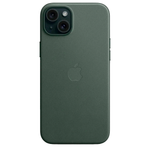 Тканевый чехол с поддержкой MagSafe Apple FineWoven Case для iPhone 15 Plus, Evergreen (Вечнозеленый)