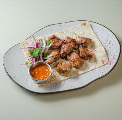 Шашлык из мякоти барашка