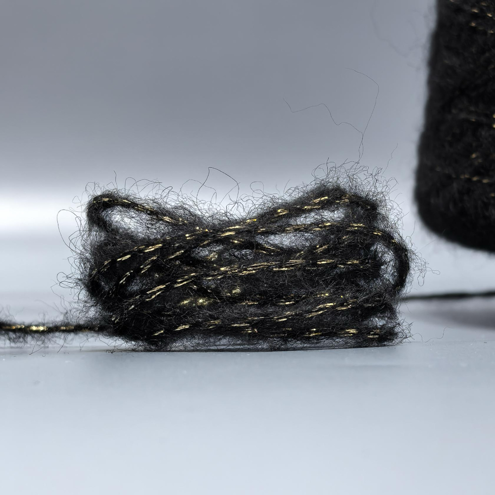 Бобинная пряжа Cornamusa (Black)