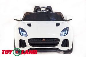 Детский электромобиль Toyland Jaguar F-type Белый