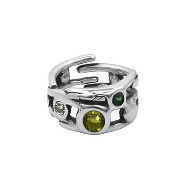 Кольцо Ciclon HANAE с серебряным покрытием K223500-08-10 G/S