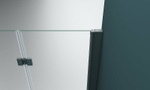 Душевая дверь BelBagno Albano 100 ALBANO-BS-12-100-C-Cr профиль Хром стекло прозрачное