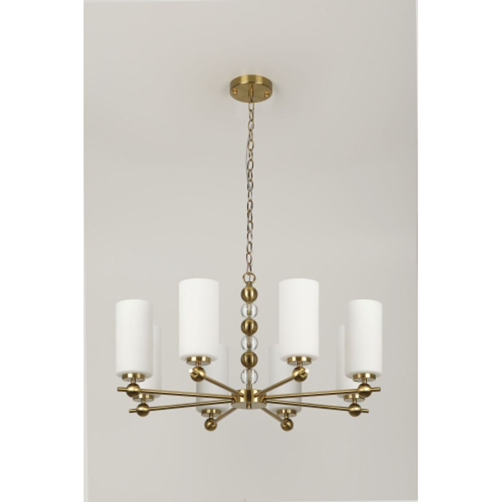 Люстра Rivoli Antonella 3181-310 8 х Е27 40 Вт модерн