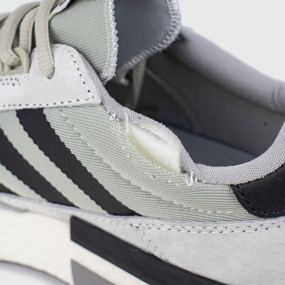 Кроссовки Adidas ZX 500 Boost Grey / Black Str./ White