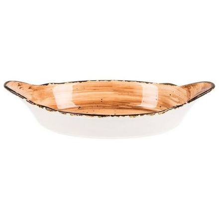 Блюдо овальное 22*11,5*3,2 см 150 мл с ручками   P.L. Proff Cuisine [6]