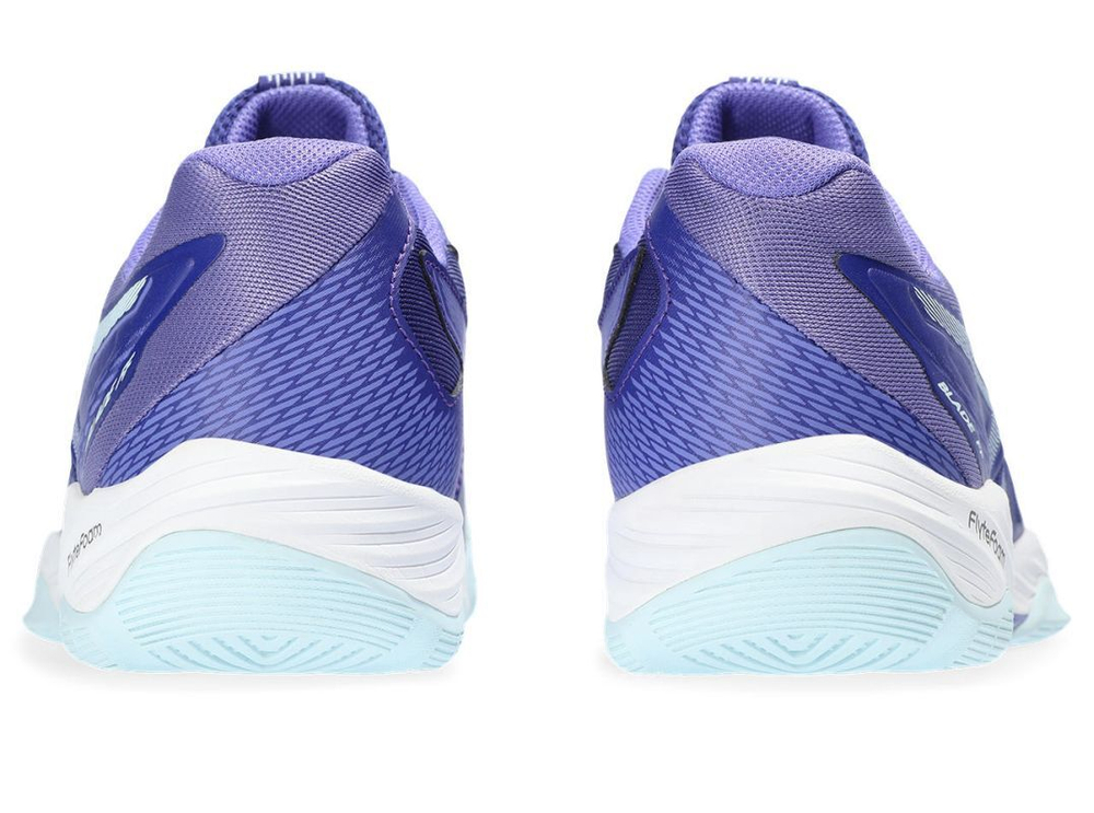 Женские кроссовки для бадминтона/сквоша Asics Blade FF - eggplant/aquamarine