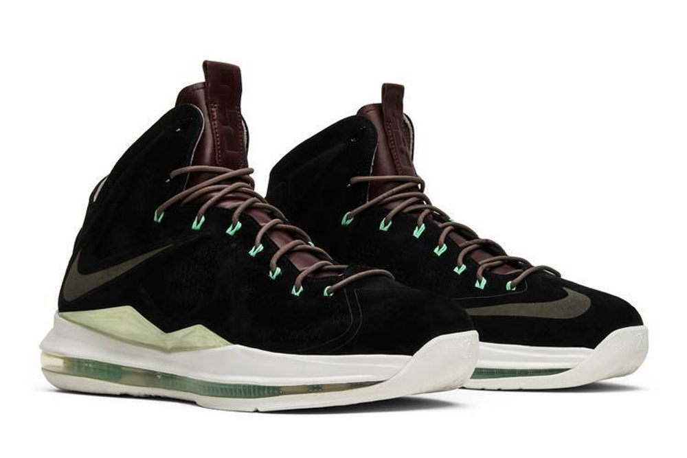 Кроссовки Nike Lebron 10 Ext Black Suede