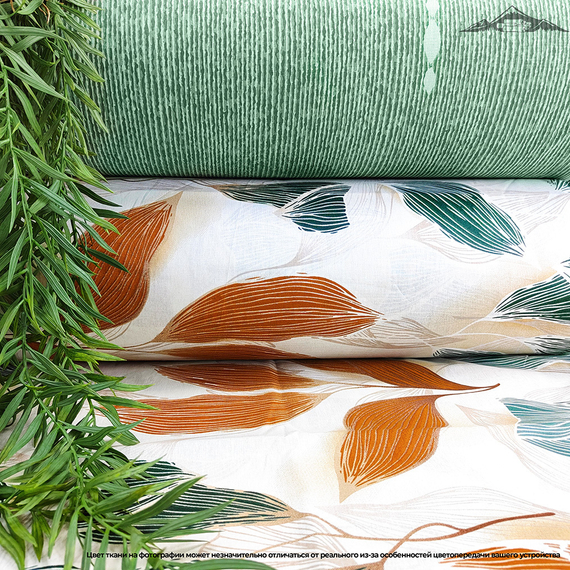 Поплин &quot;Пакистан-принт №39&quot; | ш.220 см | 110 г/м² | хлопок-100%