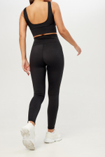 Легинсы с высокой талией и боковым швом