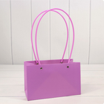 Пакет подарочный 22х13,5х10,5 Ваза для цветов (Фиолетовый)