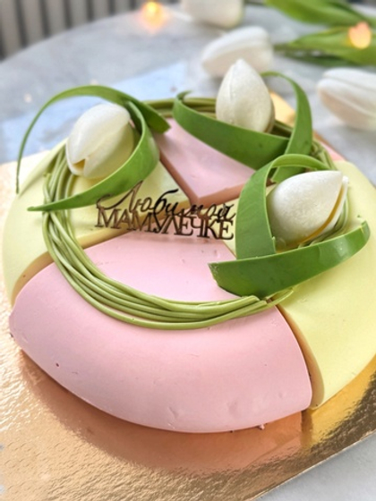 Муссовый торт "Четвертинки" 0.8 кг арт3020