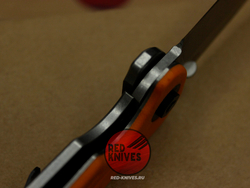 Нож Zero Tolerance 0620 Emerson Tanto Orange - клинок стоунвош