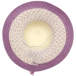 Шляпа женская с широкими полями «TiraMiSu- Ассоль», микс 6 цветов, р58, ширина полей 10 см