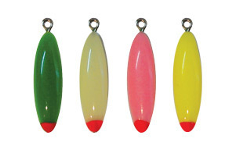 Мормышки фосфорные  №19К "Лодочка 3Ф с ушком" 80шт