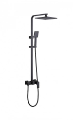 Душевая система ABBER Daheim AF8220BL черный матовый
