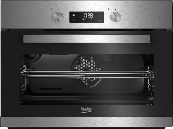 Встраиваемый электрический духовой шкаф Beko BCM12300X нержавеющая сталь/черный