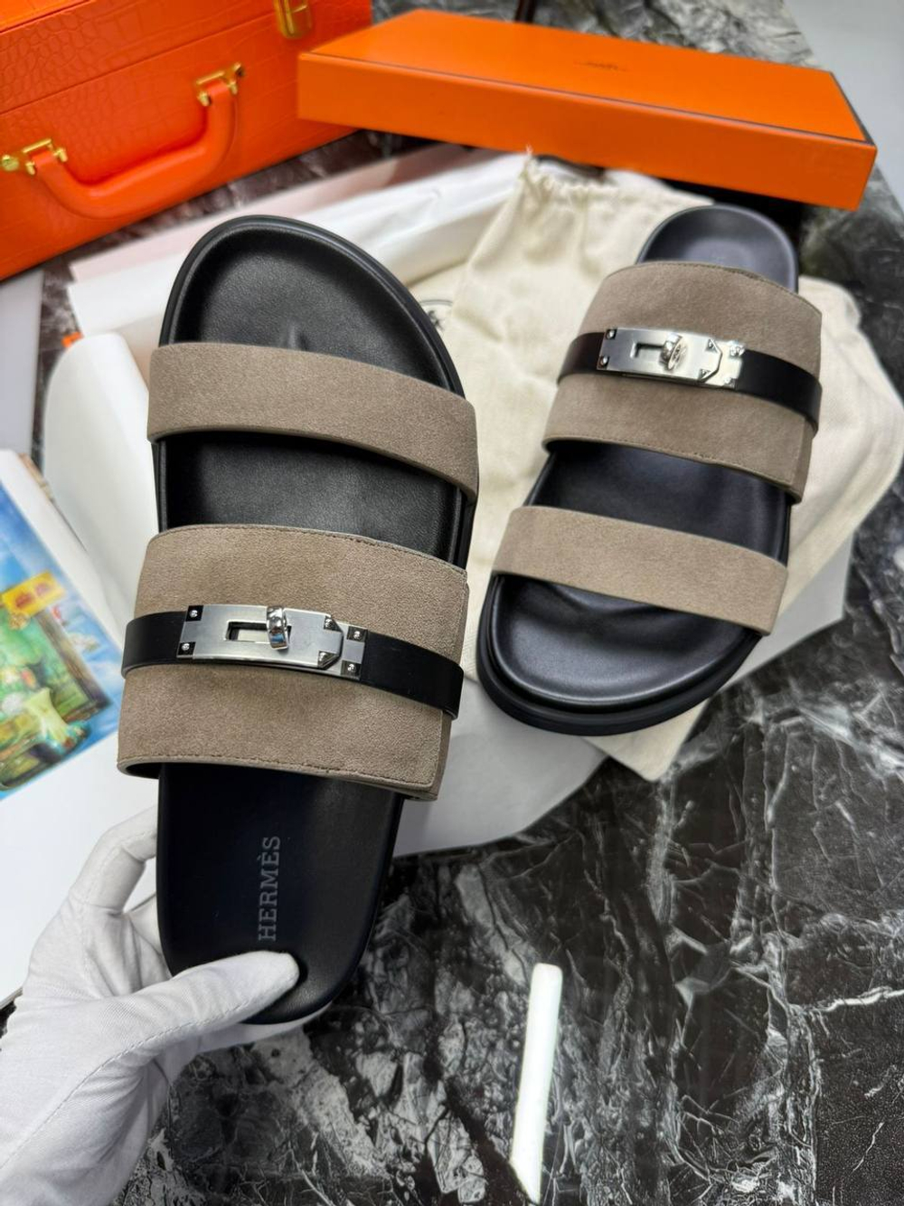 Шлёпанцы Hermes