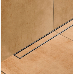 Основа для плитки 100 см TECE TECEdrainline для слива из нержавеющей стали прямая, серебристый металлик 601070