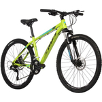 Велосипед FOXX 26" CAIMAN лимонный, сталь, размер 18