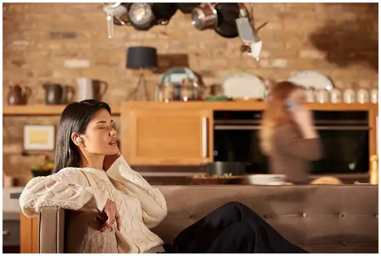 Беспроводные наушники Sony WF-1000XM4, серебристый