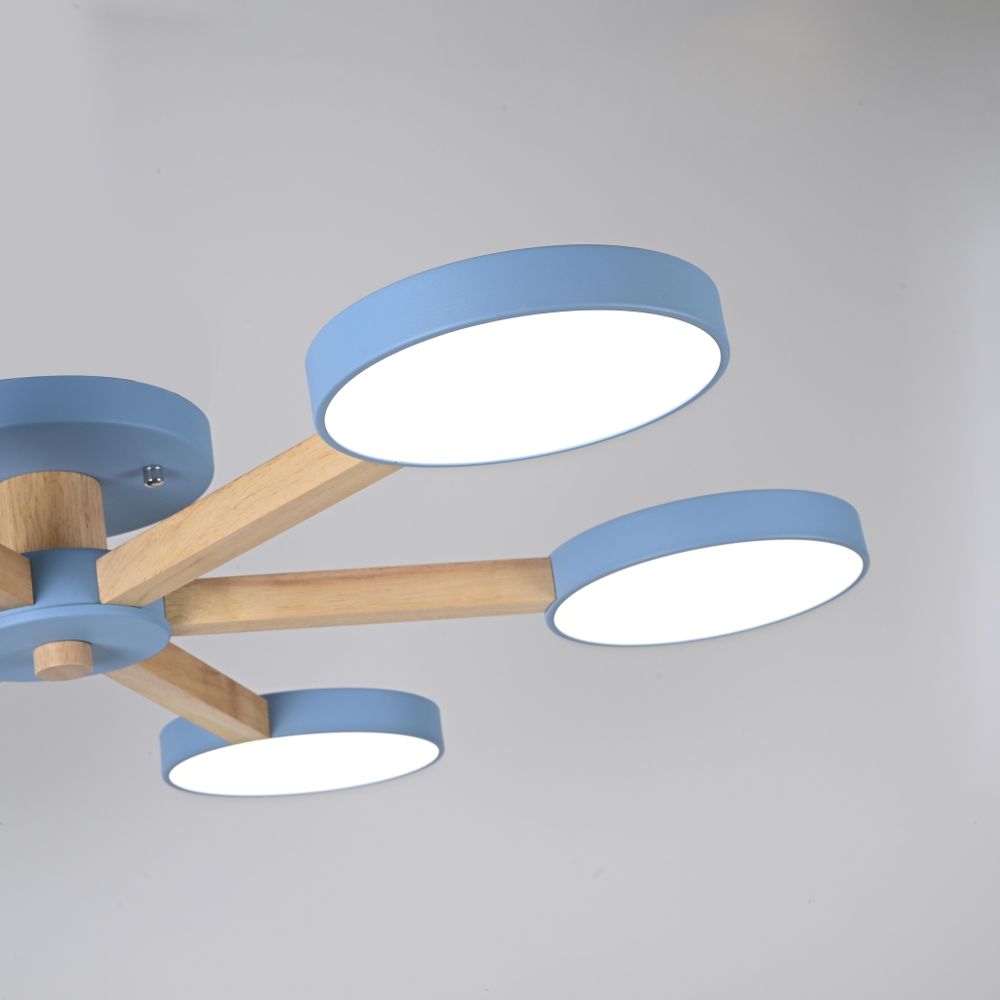 Потолочная Люстра Turna 6 Blue By Imperiumloft