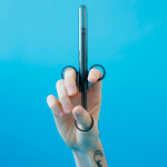 Набор из 3 черных шприцев для лубриканта b-Vibe BV-023