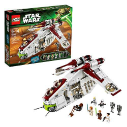 LEGO Star Wars: Республиканский истребитель 75021 — Republic Gunship — Лего Звездные войны Стар Ворз