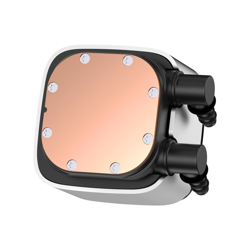 Система водяного охлаждения Ocypus Iota L24 WH, 240mm, Display Pump