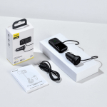 FM-трансмиттер + Автомобильная зарядка Baseus Wireless MP3 Car Charger T Typed S-16