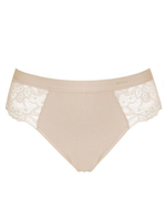 Трусики-слипы с кружевом Belle-Cotton (Размер: L) (Цвет: черный)