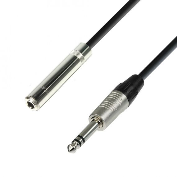 Adam Hall K4 BOV 0600 - кабель удлинительный для наушников, TRS (jack) 6.3 mm (F) stereo - TRS (jack