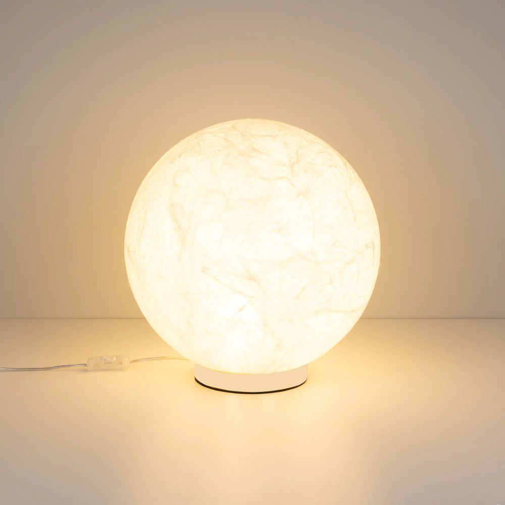 Светильник SP-SILKA-TAB-R350-11W Warm2700 (WH, 330 deg, TOUCH-DIM) (Arlight, IP20 Натуральный шелк, 3 года) 056889