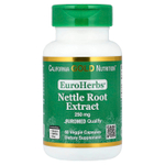 California Gold Nutrition, EuroHerbs®, экстракт корня крапивы, качество Euromed, 250 мг, 60 растительных капсул