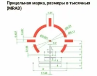 Призматический прицел Arkon Prizm 5x30