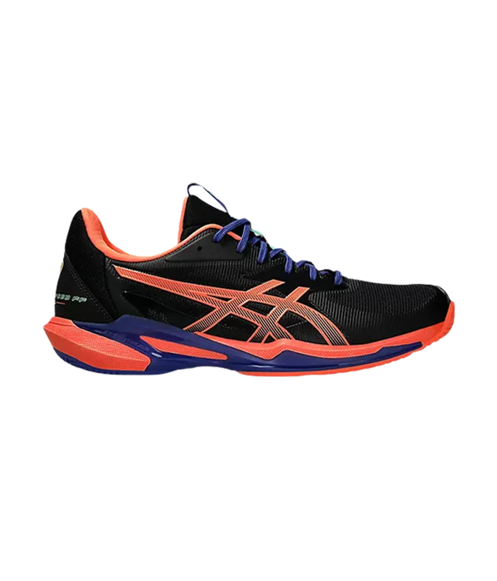 Asics Solution Speed FF 3 Padel Черный-Vivid Coral 2025 Кроссовки