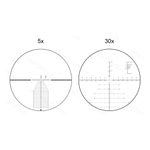 Оптический прицел Vector Optics Continental 5-30x56 Ranging FFP ( Сетка VEC-MBR / с подсветкой )