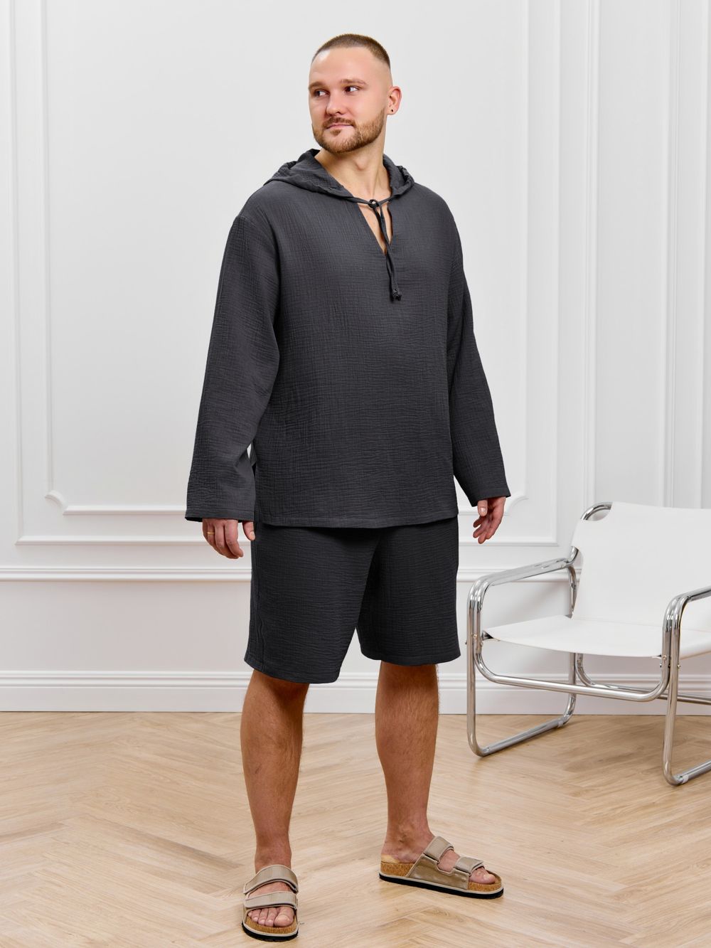 Костюм мужской Нептун-1 Виотекс ГРАФИТОВЫЙ