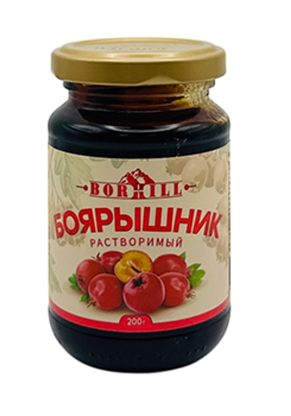 BORHILL БОЯРЫШНИК жидкий экстракт 200гр СТБ (1х15)