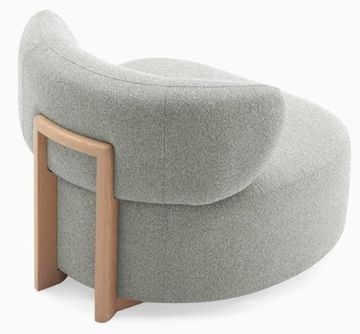 Кресло Tenon серое