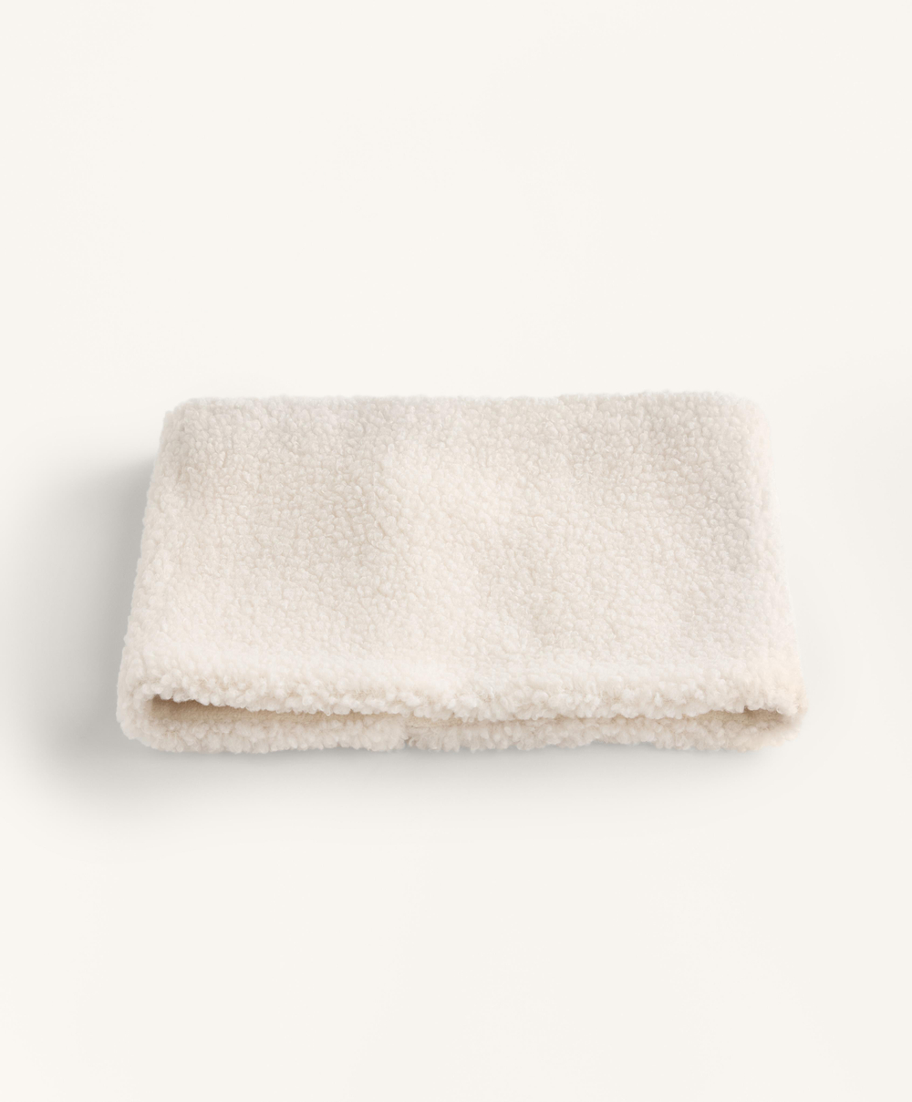 Oysho Снуд из искусственной овчины, экрю